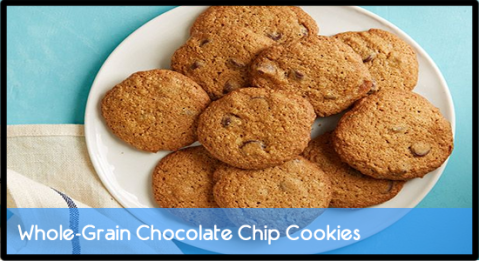 Whole-Grain Chocolate Chip Cookies